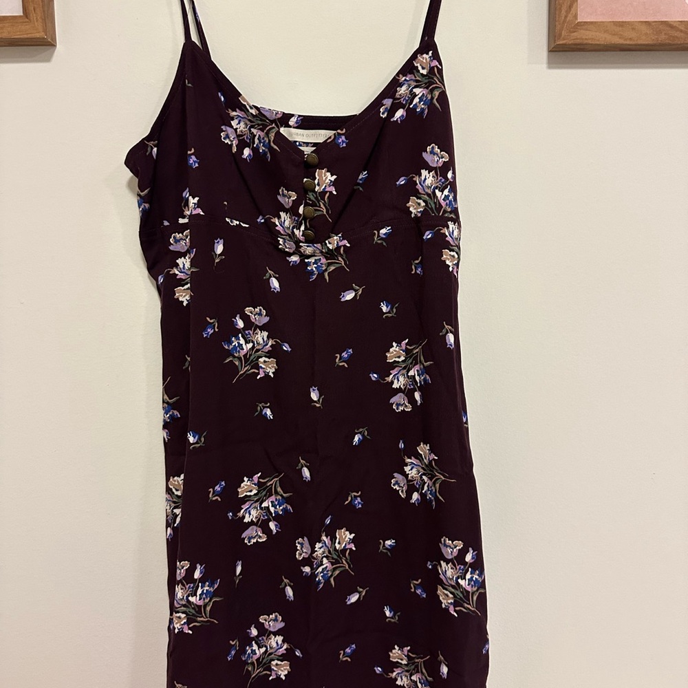 Urban outfitters Floral Spaghetti Strap Dress